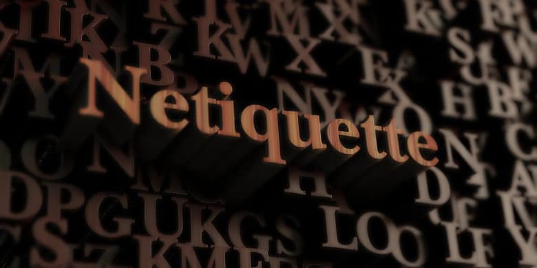 Webinar Netiquette