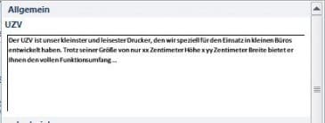 Alle verfügbaren Schnellbausteine werden angezeigt
