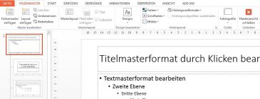 PowerPoint: So erstellen Sie eine richtige Masterfolie