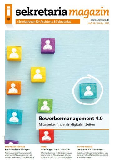 Oktober-Ausgabe 2018
