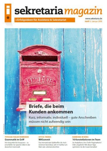Januar-Ausgabe 2019