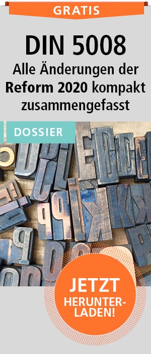 Dossier DIN 5008