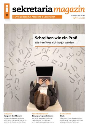 sekretaria Magazin Juli-Ausgabe 2022