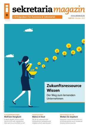 sekretaria Magazin Ausgabe 10/2023