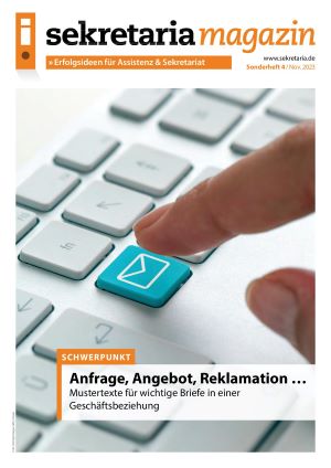 sekretaria Magazin Sonderausgabe November 2023