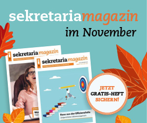 sekretaria November-Ausgabe 2025