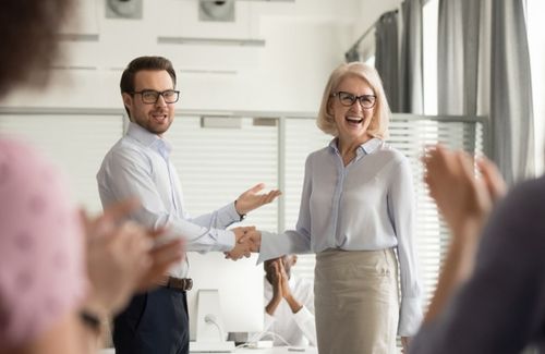 Abschied von der alten Chefin