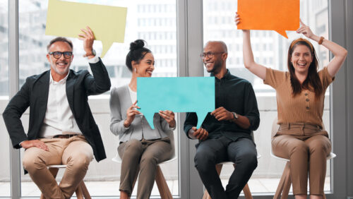 Positiv formuliert, optimistisch, denken