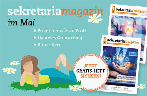 Das neue sekretaria Magazin ist da!