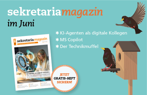 Das neue sekretaria Magazin ist da!