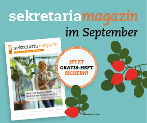 sekretaria September-Ausgabe 2026