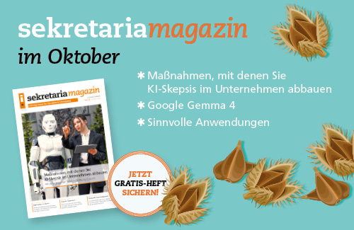 Das neue sekretaria Magazin ist da!